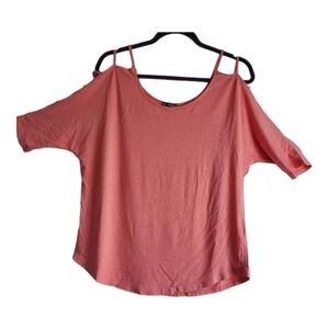 VENUS Womens Strappy Sleeve Top Size SMALL